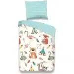Good Morning Kinderdekbedovertrek Boho Dieren 140x200/220cm - 100% Zacht Katoen