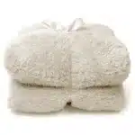 Unique living Teddy Plaid White Off 150 x 200 cm - Teddy Deken