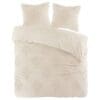 Papillon Dekbedovertrek Helsinki Zand Lits Jumeaux 240x200/220 cm - 100% Percale Katoen - Hoogwaardige Kwaliteit - Super Zacht