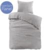 Papillon Flanel Dekbedovertrek Brienz Eenpersoons - 140x200/220 cm - Grijs