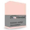 Droomtextiel Hoeslaken Katoen-Satijn - Roze - 160x200 cm
