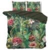 Dreamhouse Dekbedovertrek Mentha Groen  - 200x200/220 cm - Katoen-Satijn