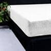 Sleeps Zachte Teddy Fleece Hoeslaken Wit - 180 x 200 cm - Heerlijk Zacht